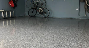 Dark Gray Garage Floor