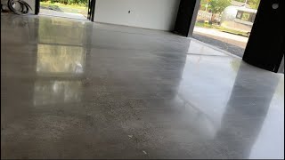 Transforming An Auto Repair Garage Floor Into Beautiful Restaurant Floor, Concrete Polishing