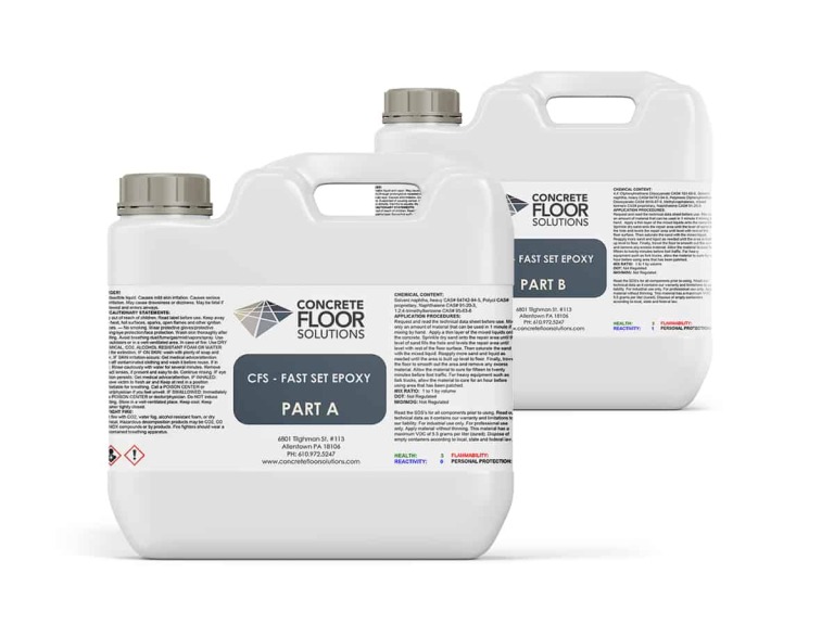 resincoat epoxy concrete crack repair filler