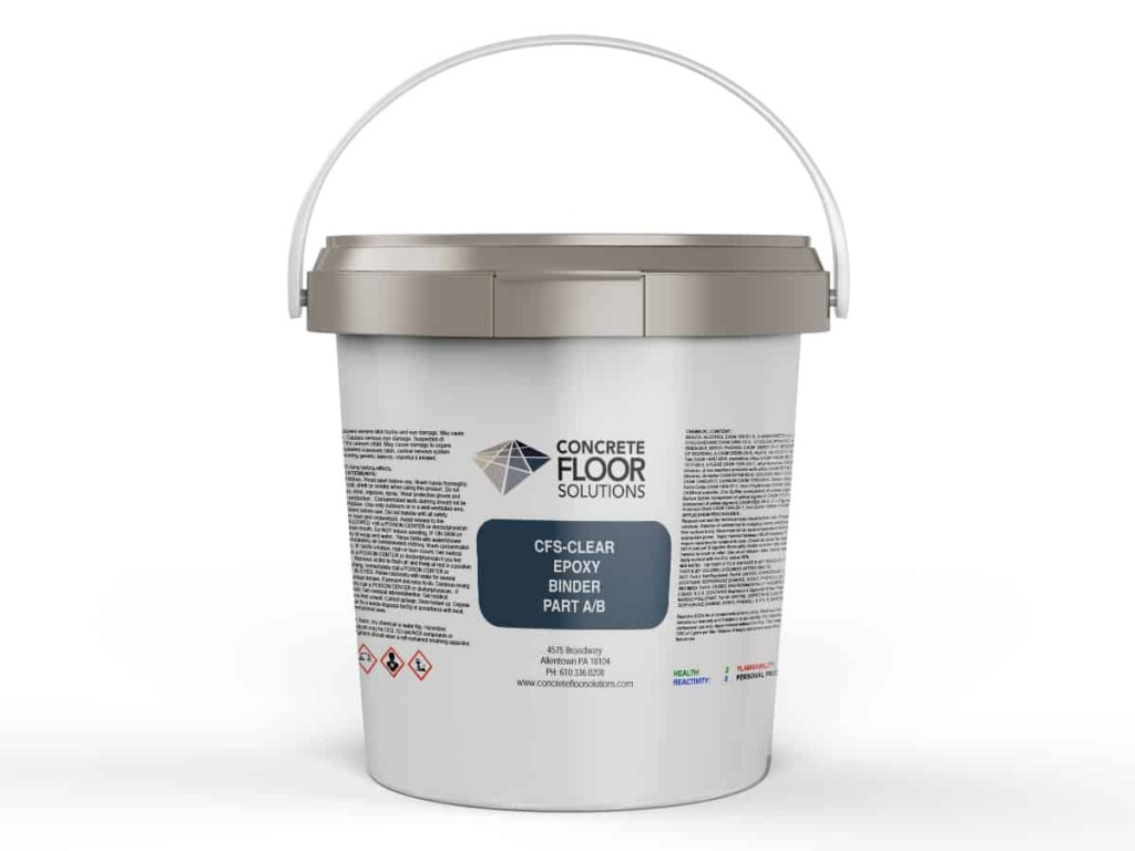 CFSCLEAR EPOXY BINDER Concrete Floor Solutions