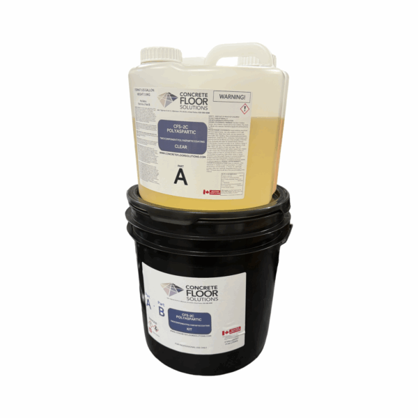 CFS-2C POLYASPARTIC TWO COMPONENT CLEAR COATING 98.5% SOLIDS - Image 3
